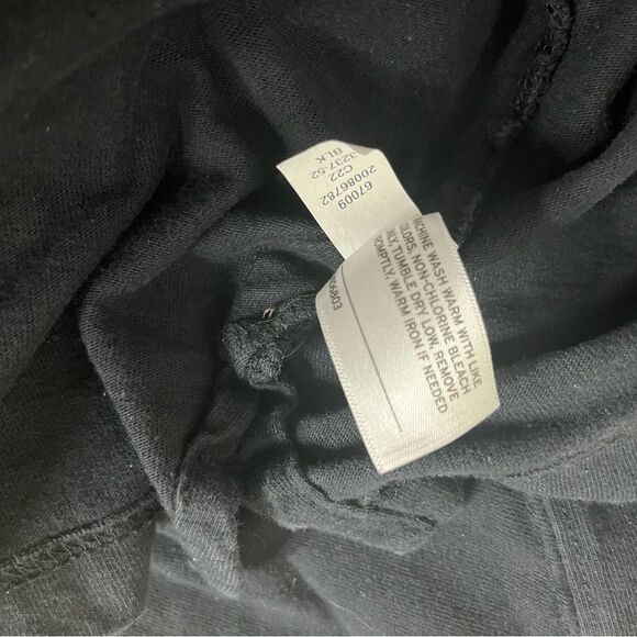 DULUTH TRADING CO Black Henley Shirt Top Short Sleeve Mens Size 4XL - Picture 8 of 9